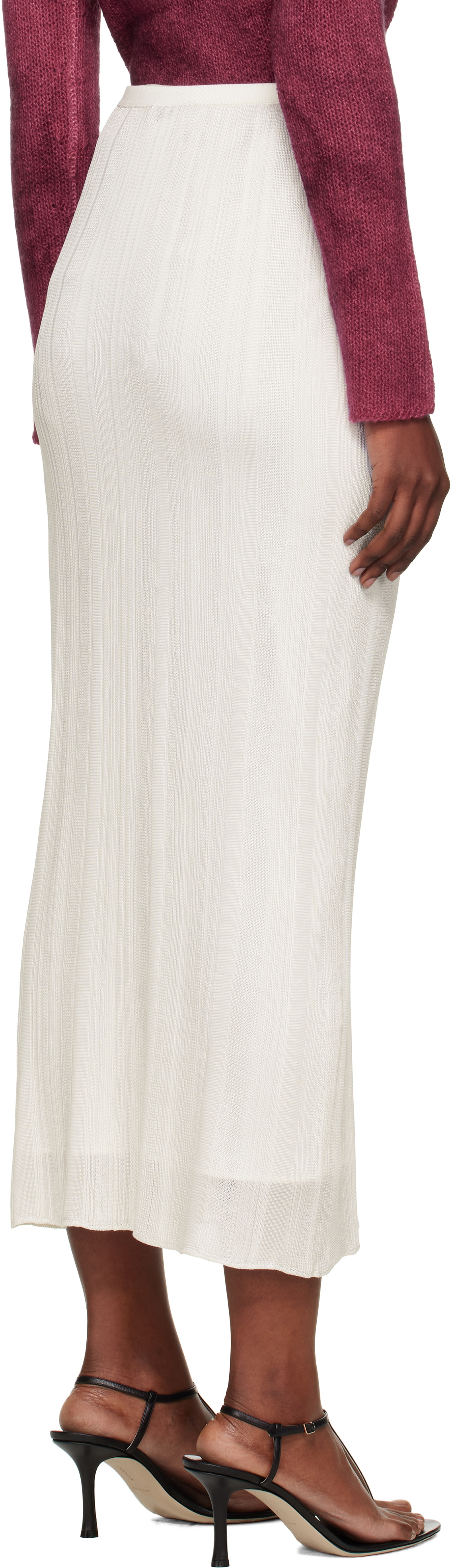 Gabriela Hearst White Daniella Maxi Skirt