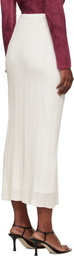 Gabriela Hearst White Daniella Maxi Skirt
