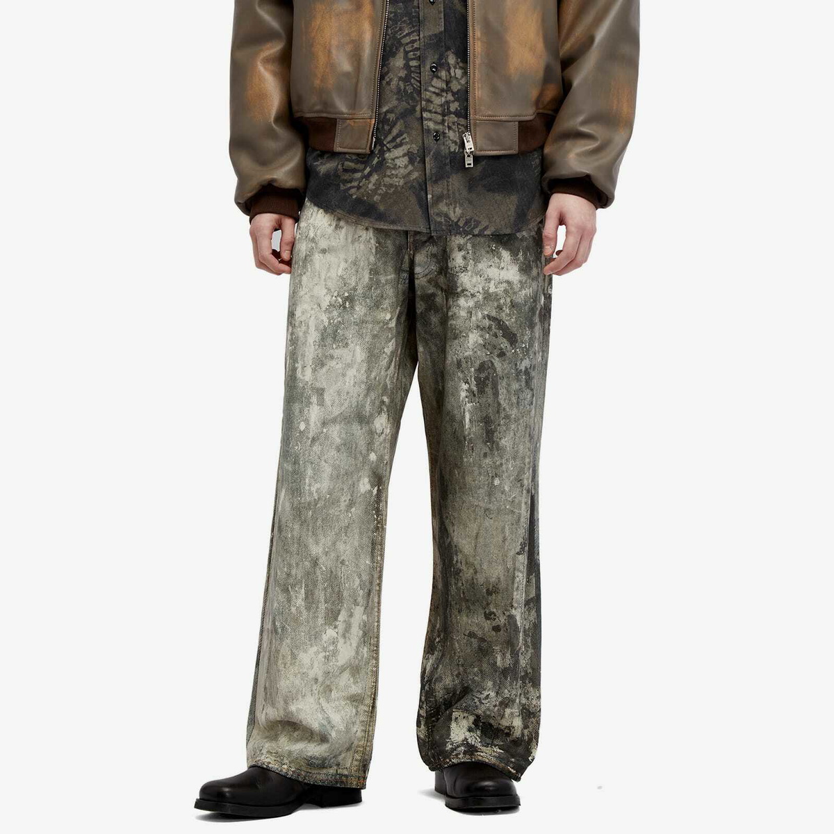 Acne Studios Men's Trousers in Cold Grey Acne Studios