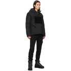 Stone Island Shadow Project Black Padded Pullover Jacket