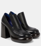 Burberry Leather loafer pumps