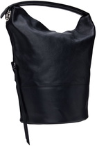 Lemaire Black Leather Tote