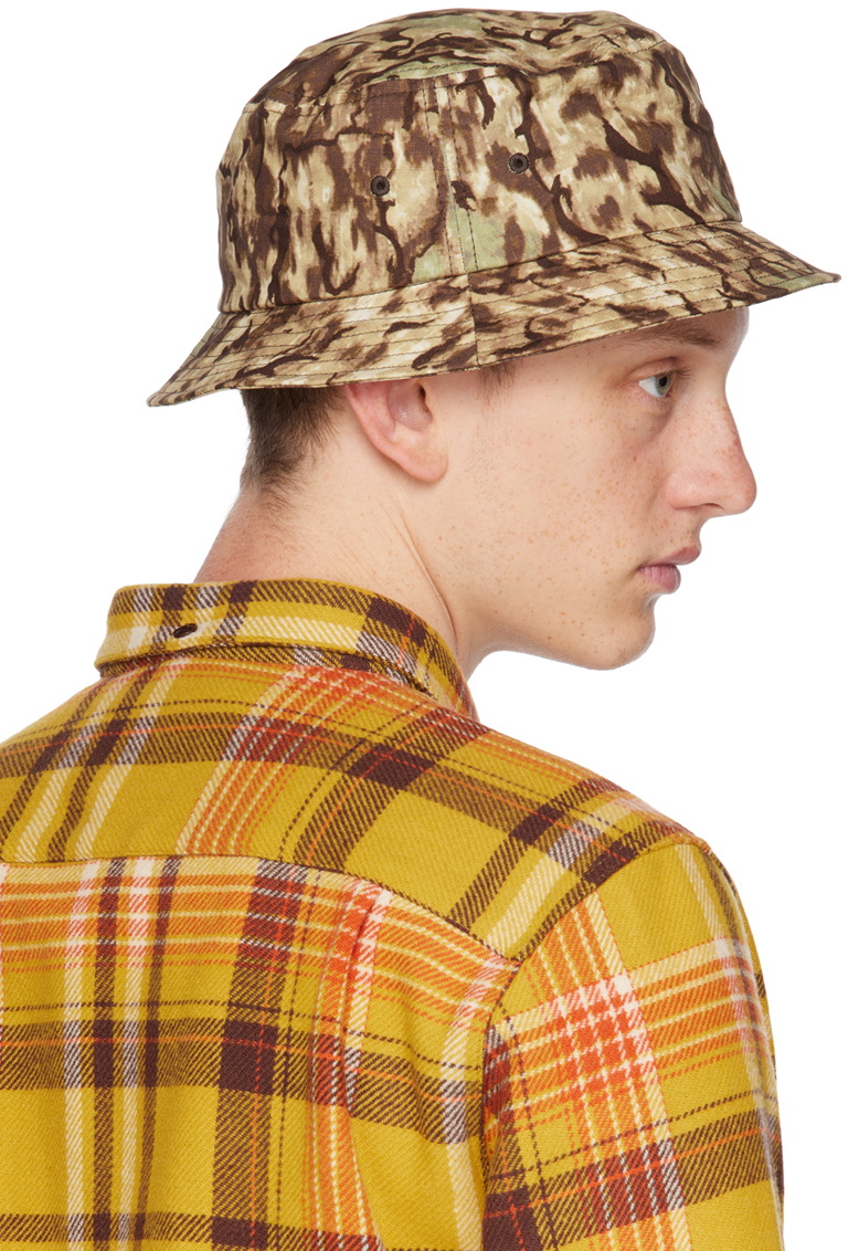 South2 West8 Brown Horn Camouflage Bucket Hat South2 West8