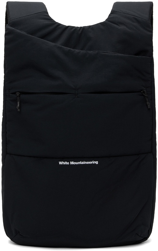 Photo: White Mountaineering®︎ Black Tussah Backpack