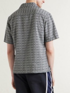 Aimé Leon Dore - Novelty Camp-Collar Cotton-Jacquard Shirt - Gray