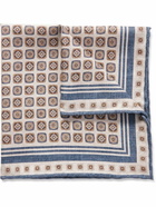 Brunello Cucinelli - Printed Silk Pocket Sqaure