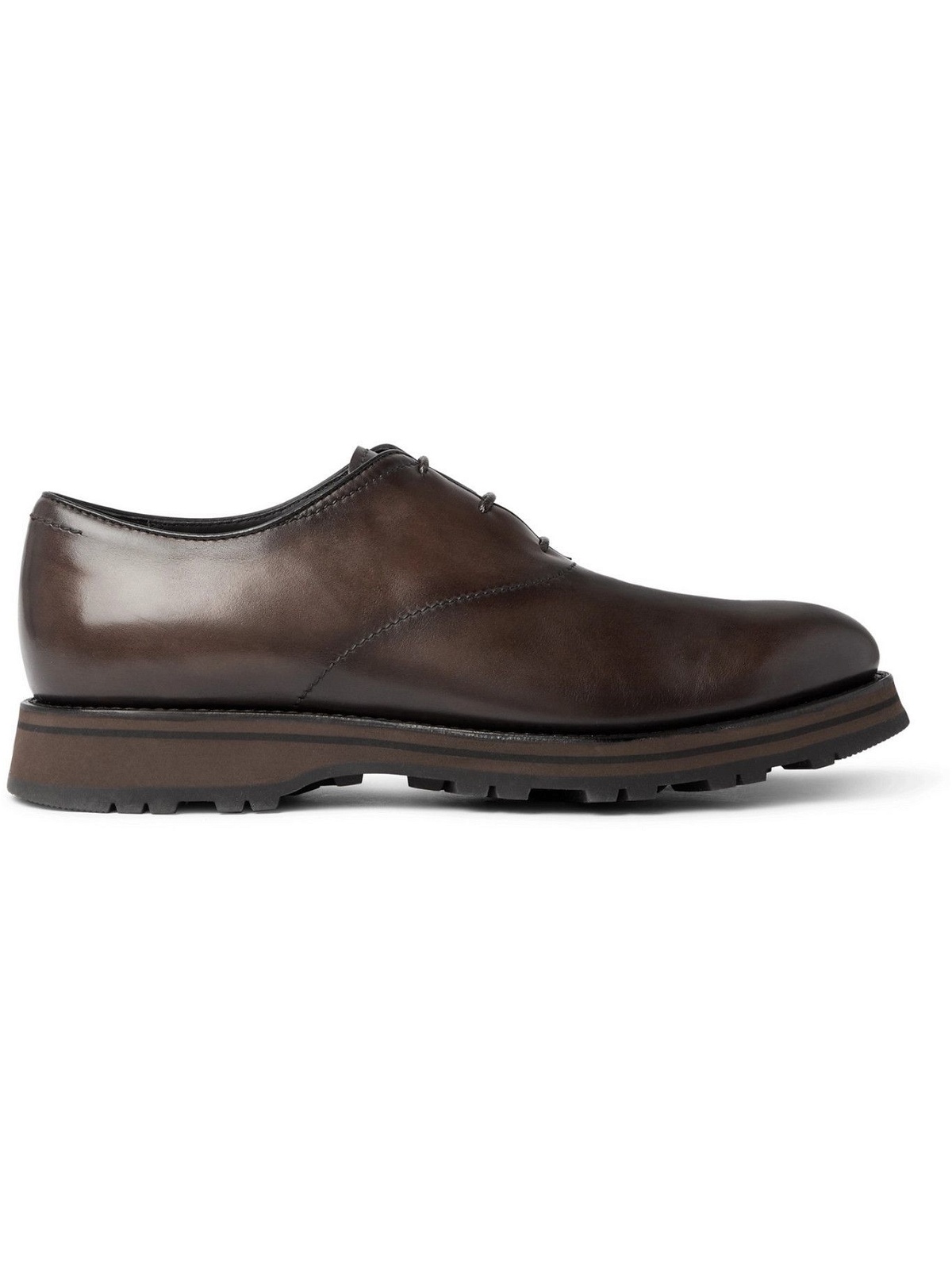 Berluti - Alessio Padova Venezia Leather Oxford Shoes - Brown Berluti