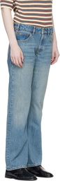 JEANERICA Blue Kyoto Droit Jeans