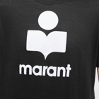 Isabel Marant Men's Karman Logo T-Shirt in Black