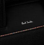 Paul Smith - Embroidered Leather-Trimmed Nylon Briefcase - Black