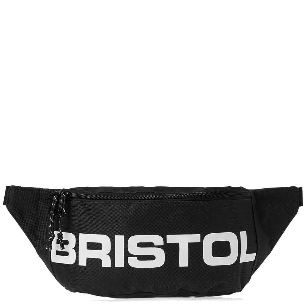 Photo: F.C. Real Bristol Square Logo Waist Bag Black