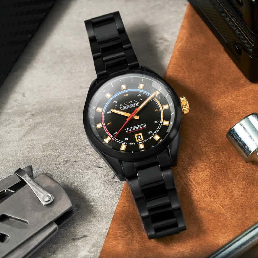 Cadola Cosworth Automatic Black Dial Mens Watch CD-1025-44