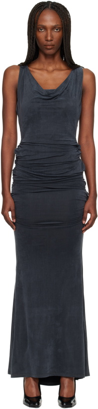 Photo: Vivienne Westwood Gray Liz Jersey Maxi Dress