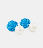 Magda Butrym Faux pearl drop earrings