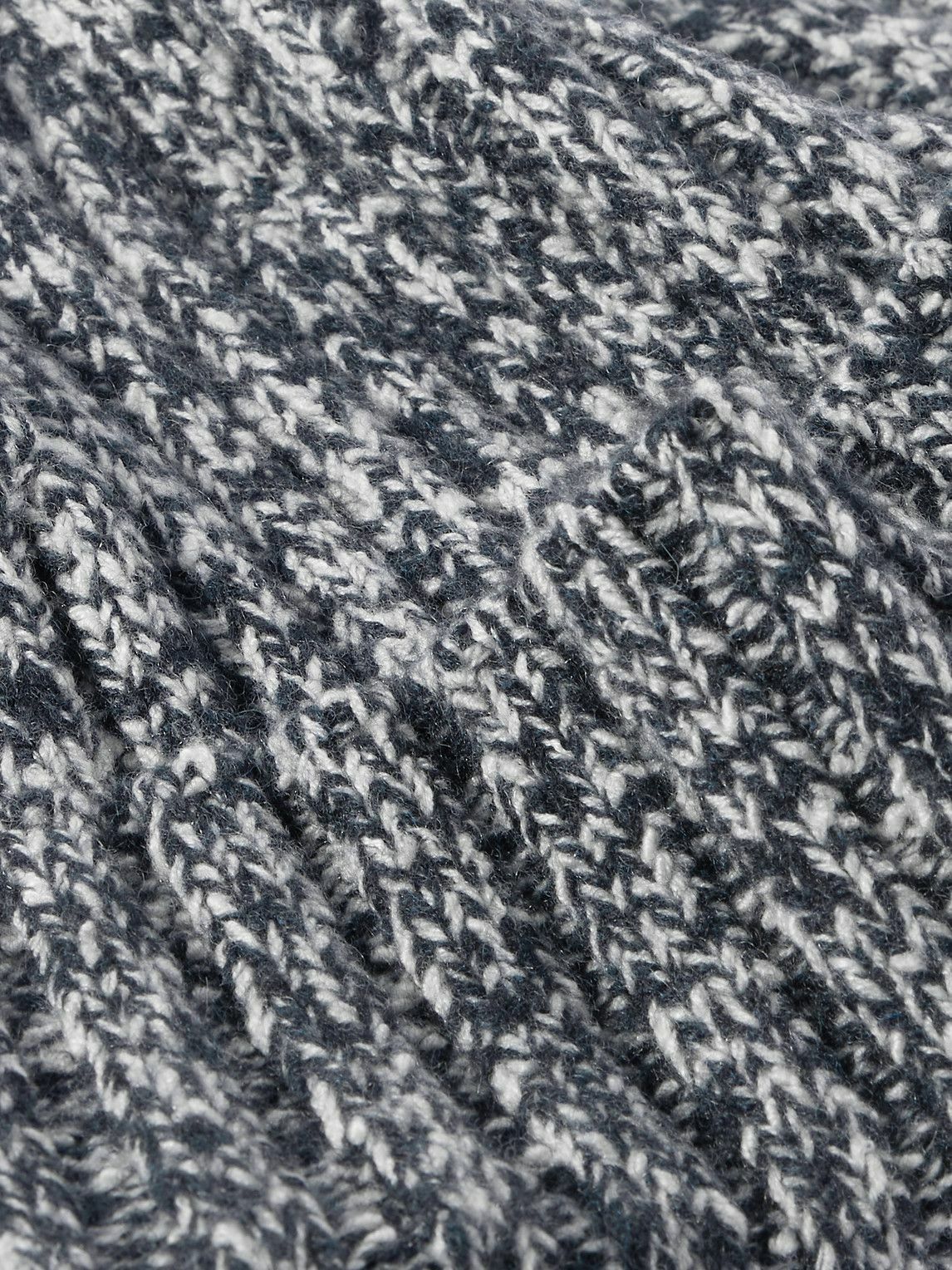 Loro Piana - Alagna Ribbed Cashmere-Blend Beanie - Blue
