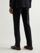 Boglioli - Slim-Fit Stretch-Cotton Corduroy Suit Trousers - Blue