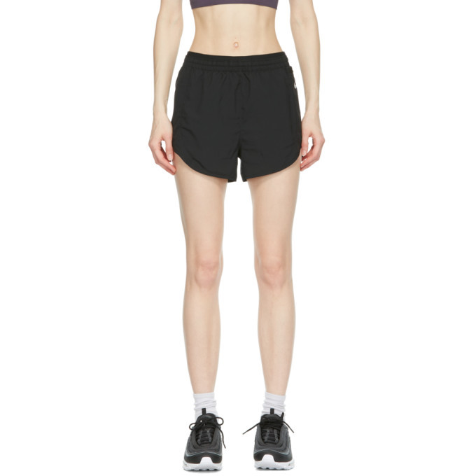 Photo: Nike Black Tempo Luxe 3-Inch Shorts