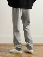 Fear of God - Forum Straight-Leg Virgin Wool and Cashmere-Blend Drawstring Trousers - Gray