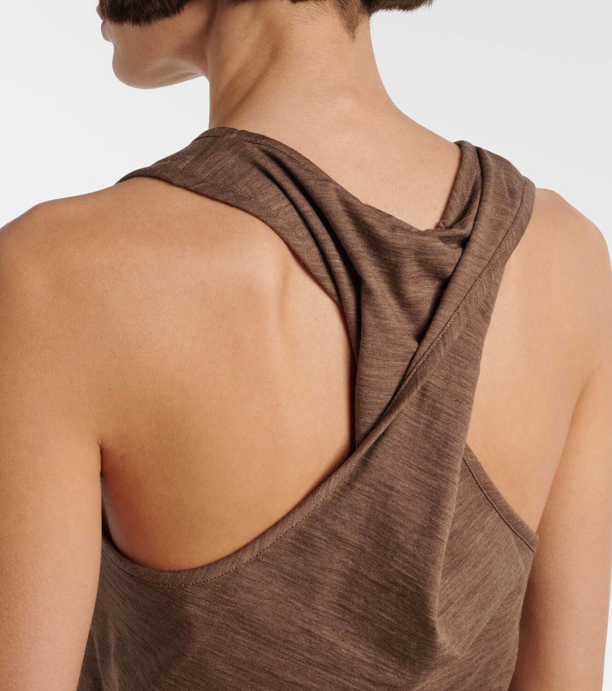 Loewe Anagram wool-blend tank top
