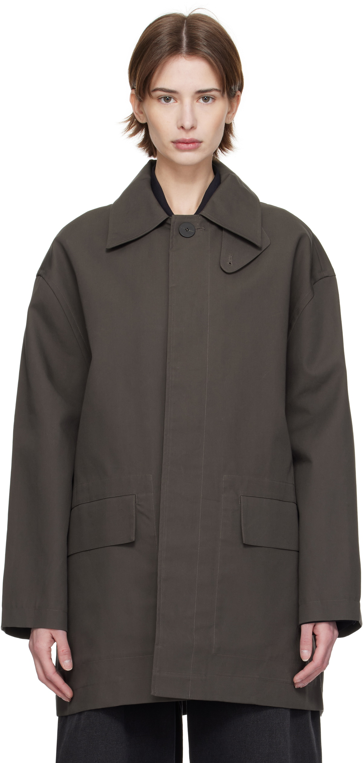 Studio Nicholson Khaki Measure Jacket Studio Nicholson