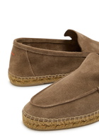 Castañer Nino T Suede Espadrille Loafers Brown