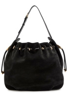 Zimmermann Halcyon Large Suede Shoulder bag - Black - One Size
