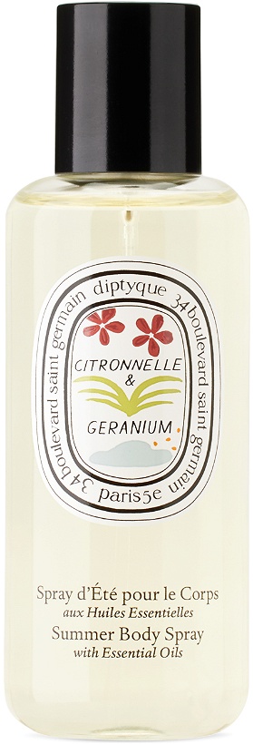 Photo: diptyque Citronelle & Geranium Summer Body Spray, 100 mL
