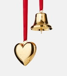 Georg Jensen Set of 8 gold-plated ornaments