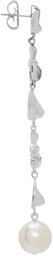 AGMES Silver Simone Bodmer Turner Edition Pearl Long Diane Earrings