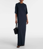 Balenciaga Cocoon cotton jersey maxi dress