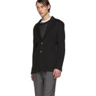 Maison Margiela Black Pique Blazer