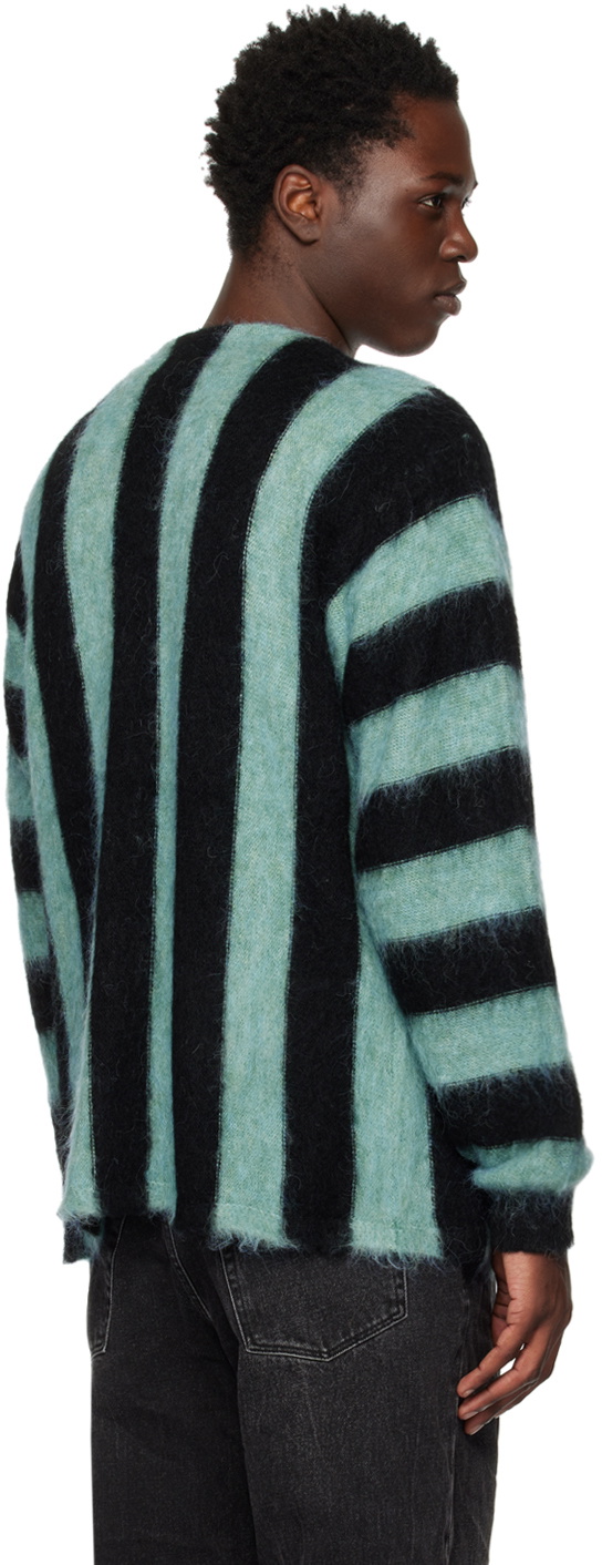 DEVÁ STATES Blue Striped Cardigan