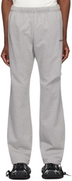 We11done Gray Wide Sweatpants