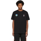 Marcelo Burlon County of Milan Black NBA Edition Golden State Warriors T-Shirt