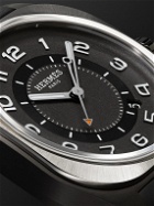 Hermès Timepieces - H08 Automatic 39mm DLC-Coated Titanium and Rubber Watch, Ref. No. 049428WW00