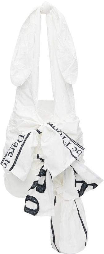 Photo: TheOpen Product White Ruched Training Tote