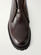 Mr P. - Leather Desert Boots - Brown