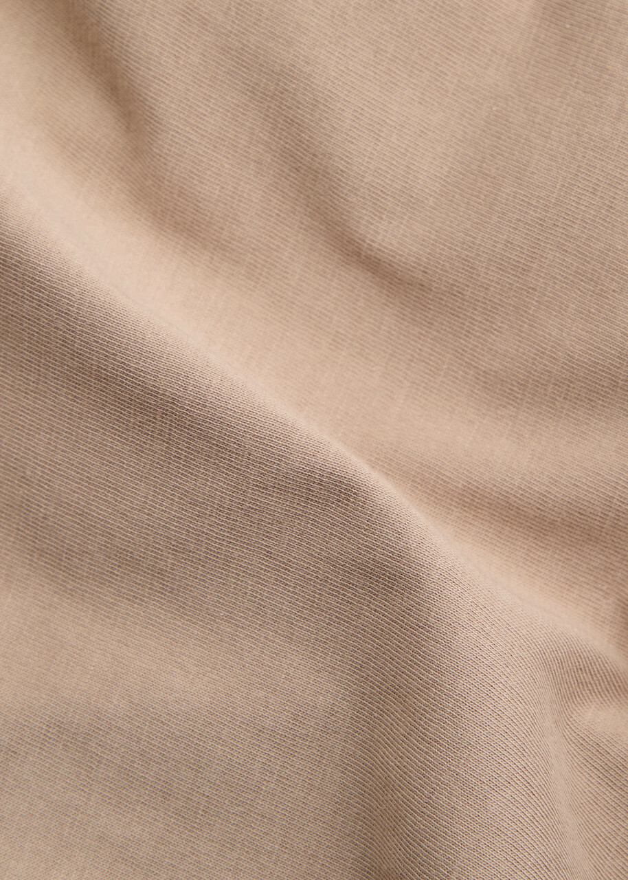 Paige Sorden Cotton T-shirt Light Brown