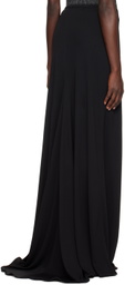 Maximilian Davis Black Donna Maxi Skirt