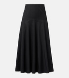 Proenza Schouler Heidi cotton-blend midi skirt