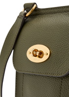 Mulberry Anthony Mini Grained Leather Pouch - Green - One Size