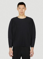 Homme Plissé Issey Miyake - Long Sleeve Top in Black