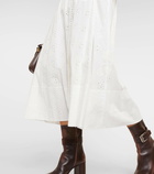 Dorothee Schumacher Embroidered Ease cotton shirt dress