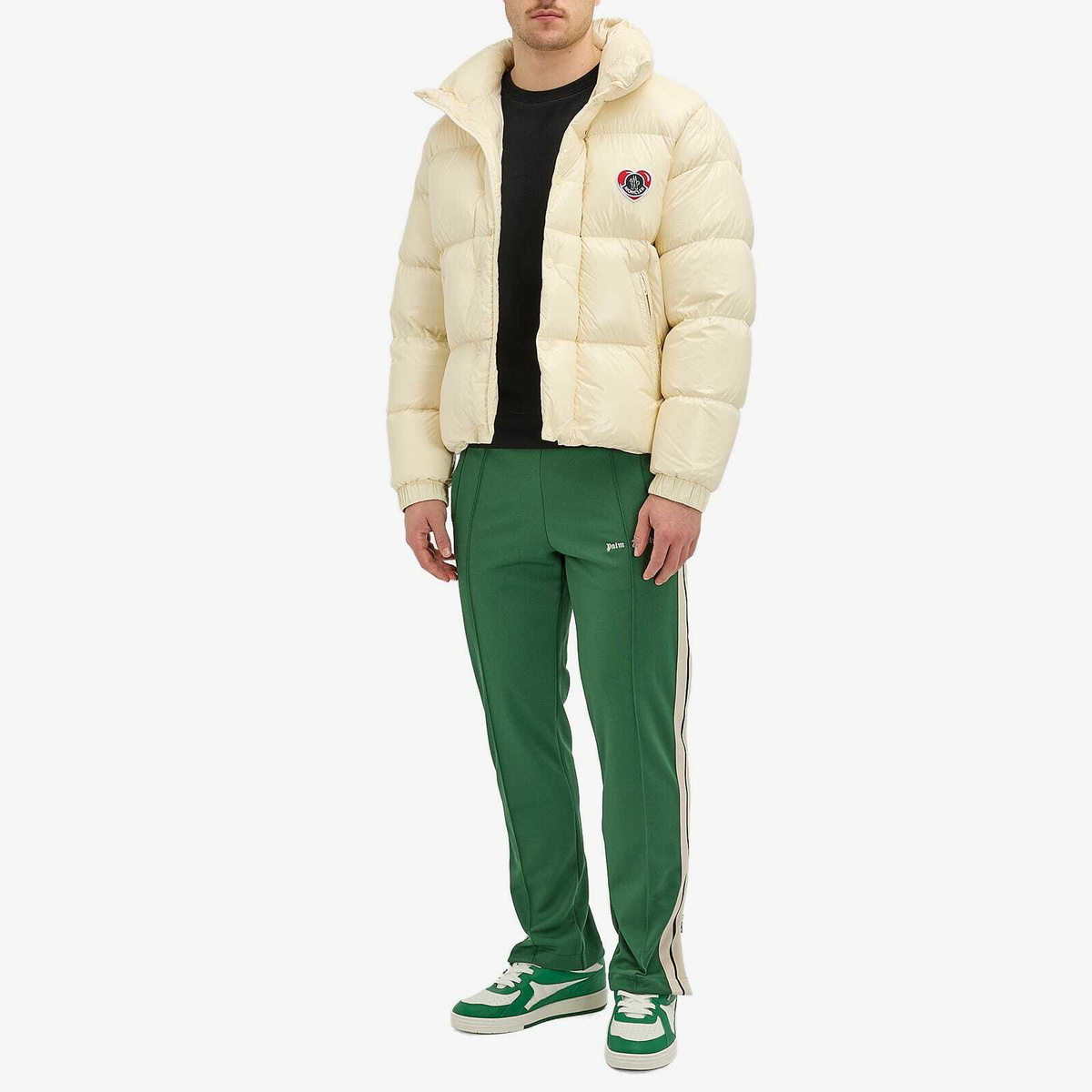 Moncler Men's Misam Recycled Nylon Jacket in White Moncler