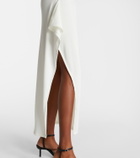 Christopher Esber Mineral Stone embellished jersey maxi dress