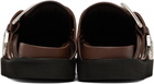Toga Pulla SSENSE Exclusive Brown Buckle Clogs