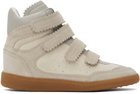 Isabel Marant Gray Bilsy Sneakers