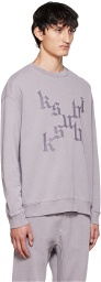 Ksubi Purple Kult Biggie Sweatshirt