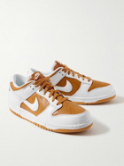 Nike - Dunk Low QS Leather Sneakers - White