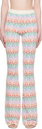 Marco Rambaldi Multicolor Heart Pants